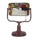 10 Inch Butterfly Stained Glass Table Lamp