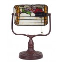 10 Inch Butterfly Stained Glass Table Lamp