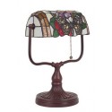 10 Inch Butterfly Stained Glass Table Lamp