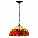 16 Inch Stained Glass Pendant Light