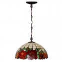 16 Inch Stained Glass Pendant Light