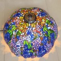 22 Inch Wisteria Stained Glass Floor Lamp