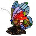 Butterfly Stained Glass Table Lamp