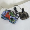 Butterfly Stained Glass Table Lamp