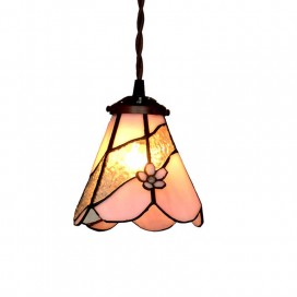 7 Inch Stained Glass Pendant Light