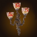 Rural Rustic Retro Stained Glass Wall light