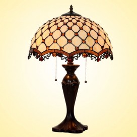 16 Inch Palace Stained Glass Table Lamp