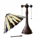 15 Inch Retro Stained Glass Table Lamp