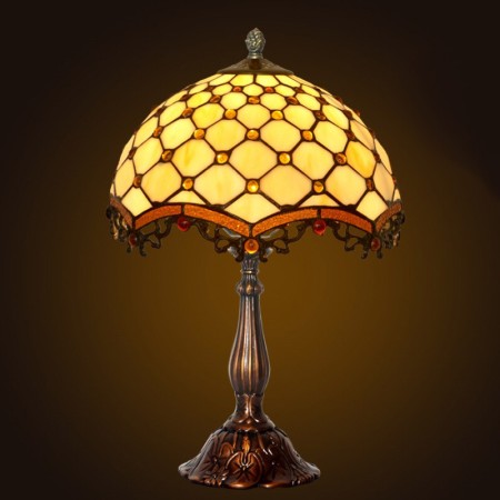 12 Inch Palace Stained Glass Table Lamp