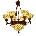 Palace Chandelier Stained Glass Chandelier