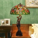 20 Inch Tulip Stained Glass Table Lamp