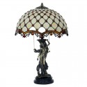 16 Inch Retro Stained Glass Table Lamp