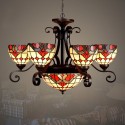 Baroque Chandelier Stained Glass Chandelier