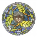 12 Inch Wisteria Stained Glass Pendant Light