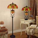 18 Inch Stained Glass Floor Lamp