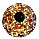 16 Inch Butterfly Stained Glass Floor Lamp