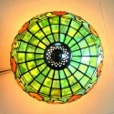12 Inch Rustic Stained Glass Table Lamp
