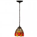 6 Inch Stained Glass Pendant Light