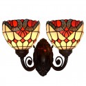 Baroque Stained Glass Wall light
