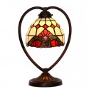 7 Inch Baroque Stained Glass Table Lamp