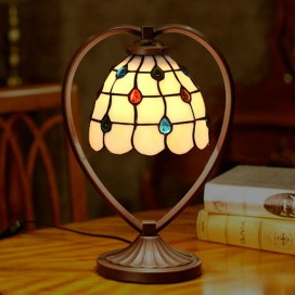 7 Inch Palace Stained Glass Table Lamp