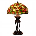 20 Inch Tulip Stained Glass Table Lamp