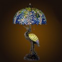 20 Inch Wisteria Stained Glass Table Lamp