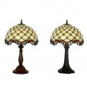 12 Inch Retro Palace Stained Glass Table Lamp