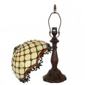 12 Inch Retro Palace Stained Glass Table Lamp