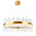 Modern / Contemporary Steel Pendant Light with Glass Shade