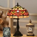 12 Inch European Stained Glass Table Lamp